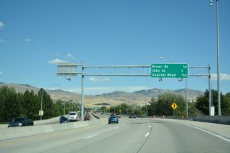 I-184 east at US 20/26 - Boise, ID