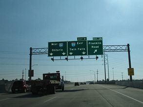 I-184 west at I-84 - 2006