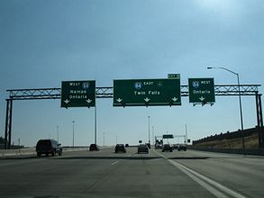 I-184 west at I-84 - 2006