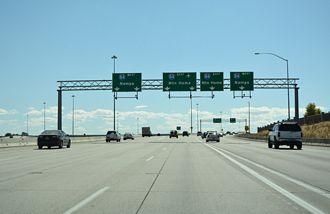 I-184 west at I-84/US 30 - Boise, ID