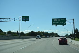 US 20/26 west at I-184 - Boise, ID