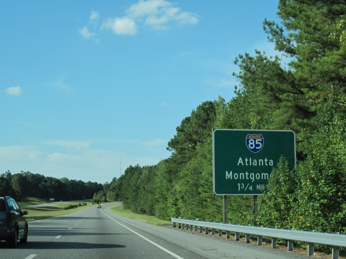 I-185 north at I-85 - 2010