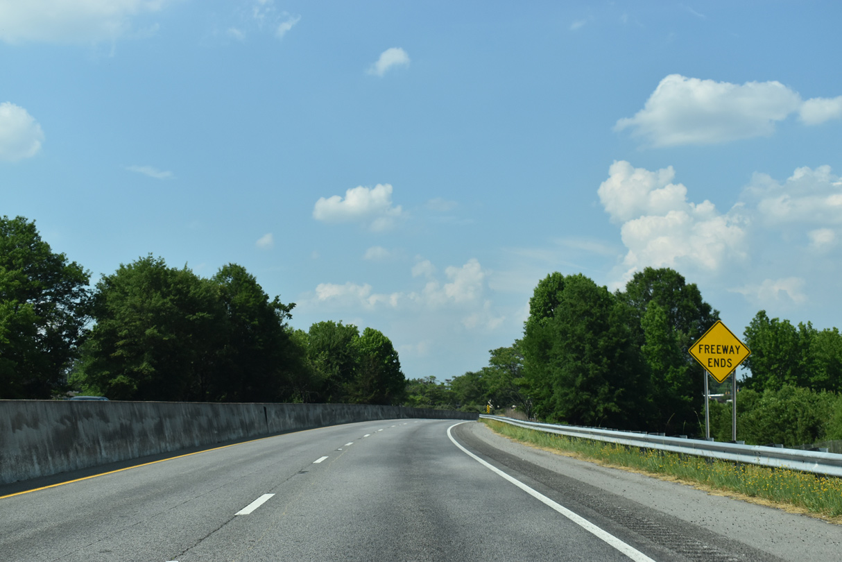 I-185/US 29 north at Mills Av - Greenville, SC