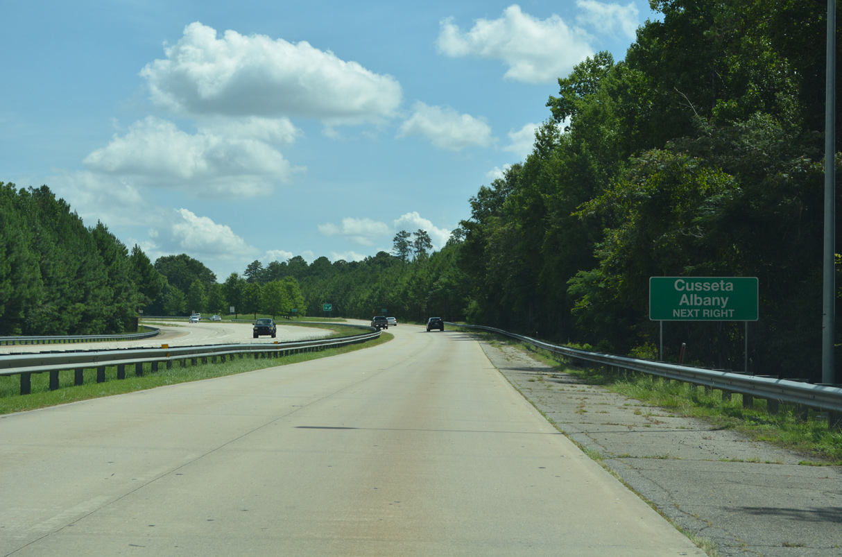 I-185 north at US 27-280/SR 520 - Columbus, GA