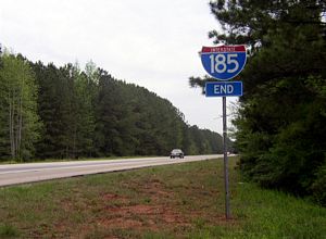 I-185 north at I-85 - 2003