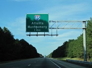 I-185 north at I-85 - 2010