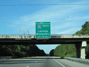 I-185 north at I-85 - 2010