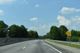 I-185/US 29 north at Mills Av - Greenville, SC