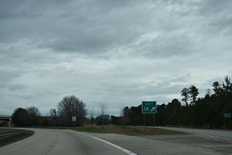 I-185 north at US 27-280/SR 520 - Columbus, GA