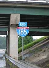 I-185 south at US 27-280/SR 520 - 2003