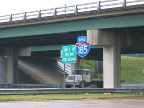I-185 south at US 27-280/SR 520 - 2003