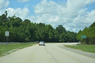 Lindsey Creek Parkway south at Fort Moore