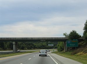 I-385 south at I-185 - 2005