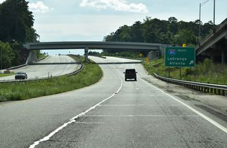 US 27-280/SR 520 west at I-185 - Columbus, GA