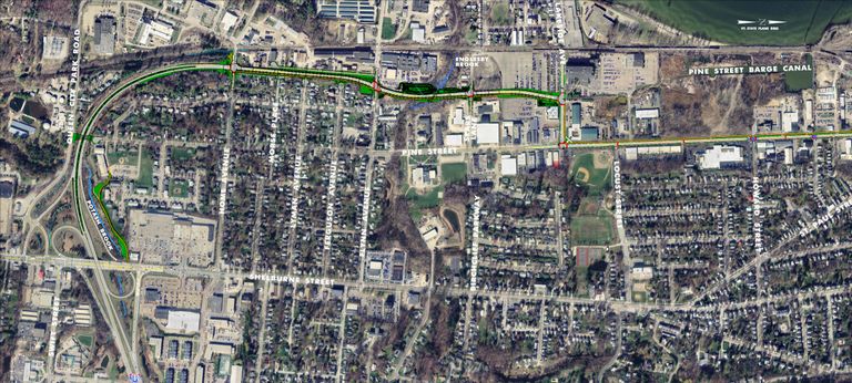 Champlain Parkway Map
