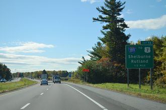I-89 south at I-189 - South Burlington, VT