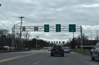 US 7 south at I-189 - Burlington, VT