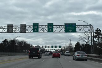 US 7 south at I-189 - Burlington, VT