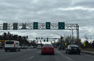 US 7 south at I-189 - Burlington, VT