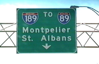 US 7 south at I-189 - 1995