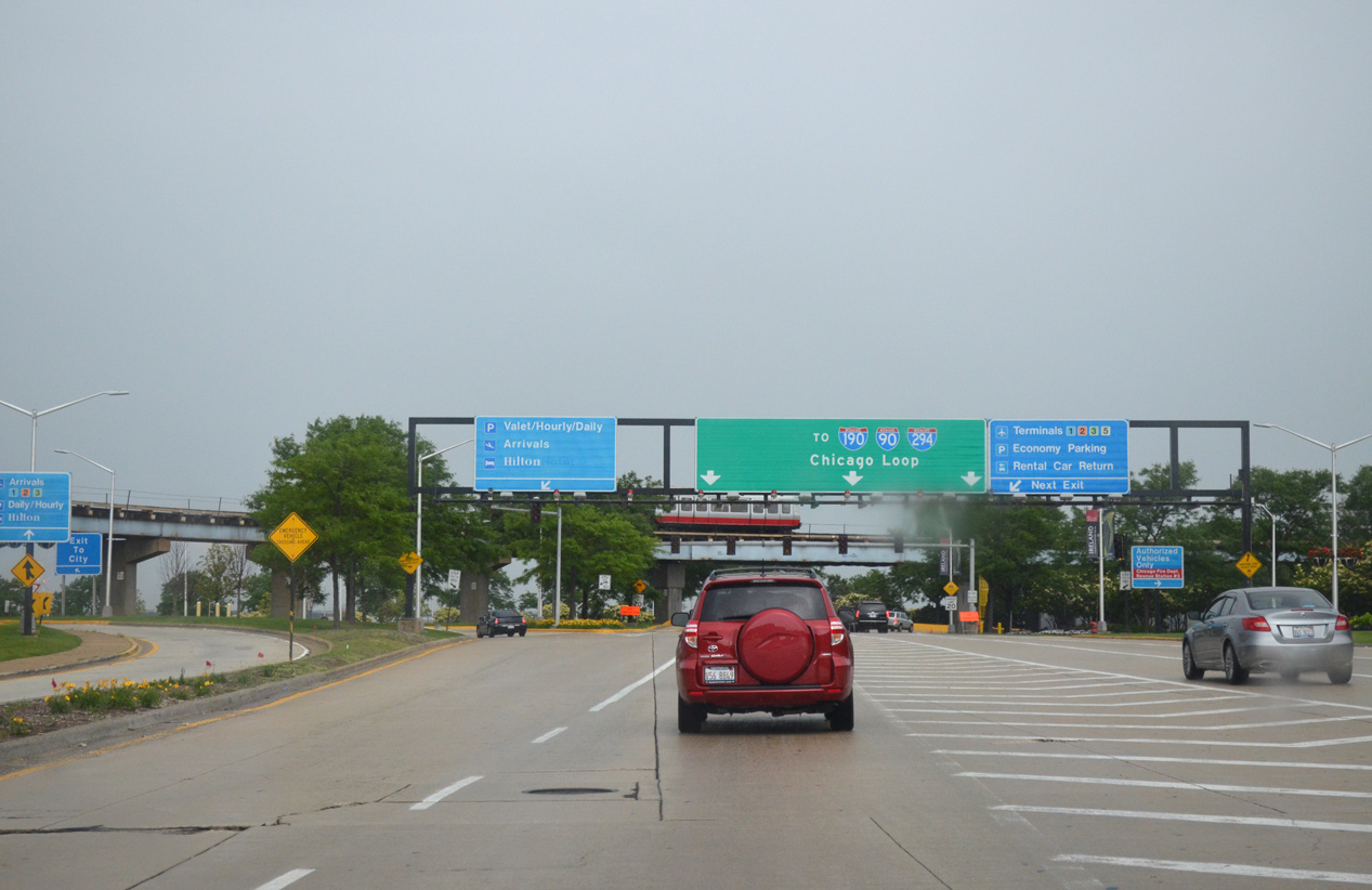 I-190 east - Chicago O'Hare Int'l Airport