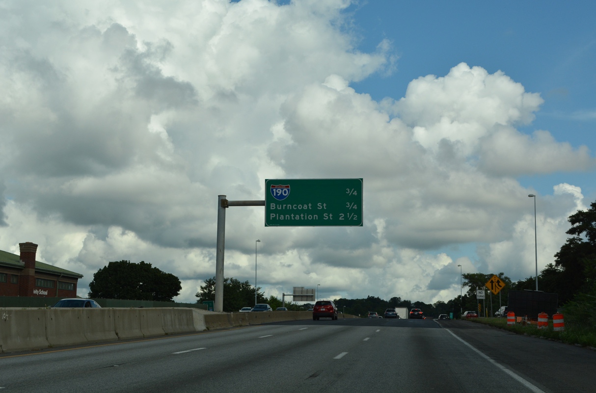 I-290 north at I-190 - Worcester, MA