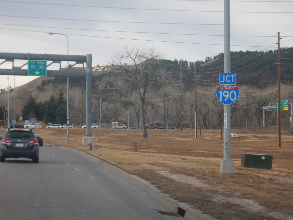 US 16/SD 44 west at I-190 - Rapid City
