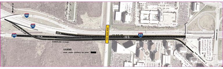I-190 - East River Road / Cumberland Flyover Project
