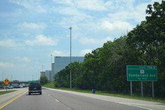 I-190 east at I-90 - Chicago, IL