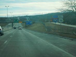 I-190/US 16 south at North St - Rapid City, SD