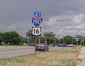 SD 44 east at I-190/US 16 - 2002