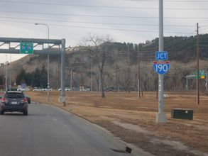 US 16/SD 44 west at I-190 - Rapid City