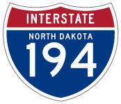 Interstate 194 North Dakota
