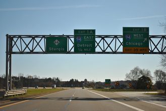 I-194/M-66 south at I-94 - Battle Creek, MI