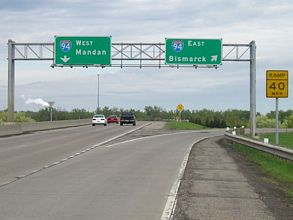 I-194 north at I-94 - 2007
