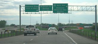 I-194 south at Business Loop I-94/ND 810 - 2007