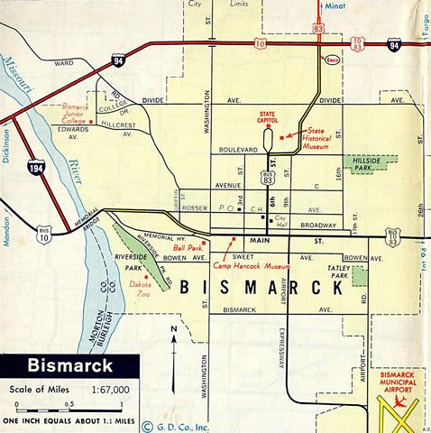 Bismarck, ND - 1970