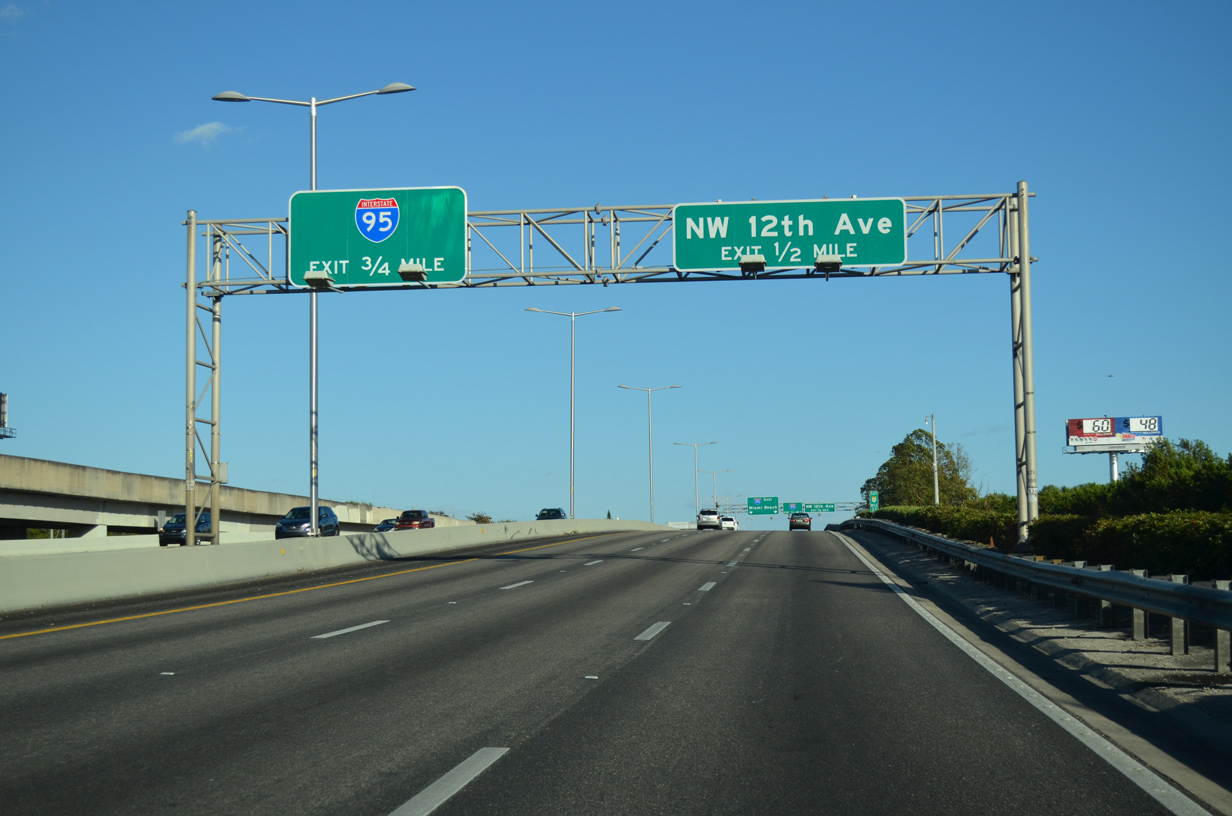 SR 112/Airport Expwy east at I-95/195 - Miami, FL