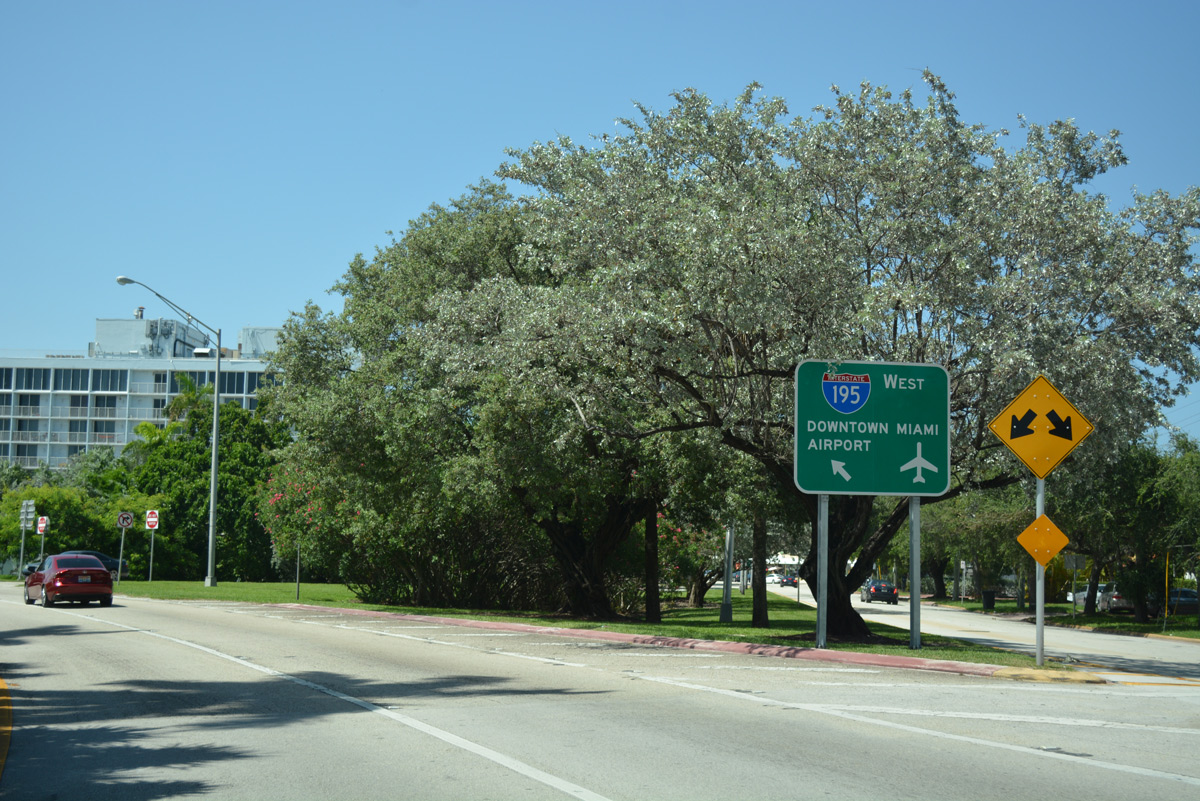 SR 907 north at I-195 - Miami Beach, FL