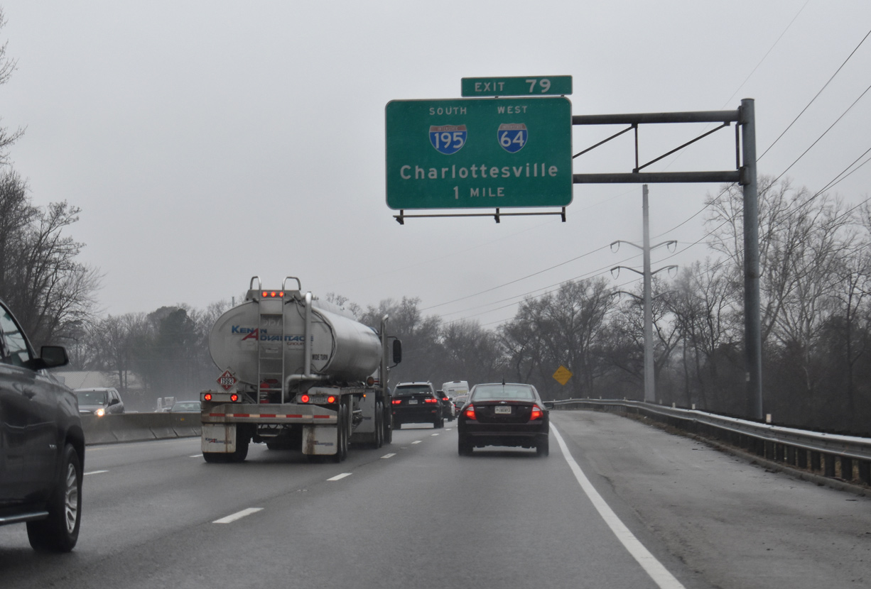 I-95 south at I-64/195 - 2019