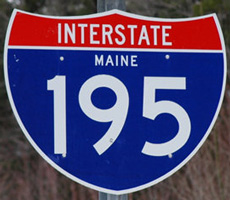 Interstate 195 Maine