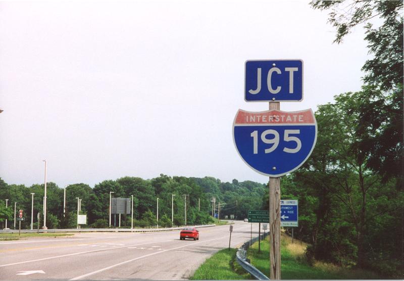 MD 166 south at I-195 - Catonsville