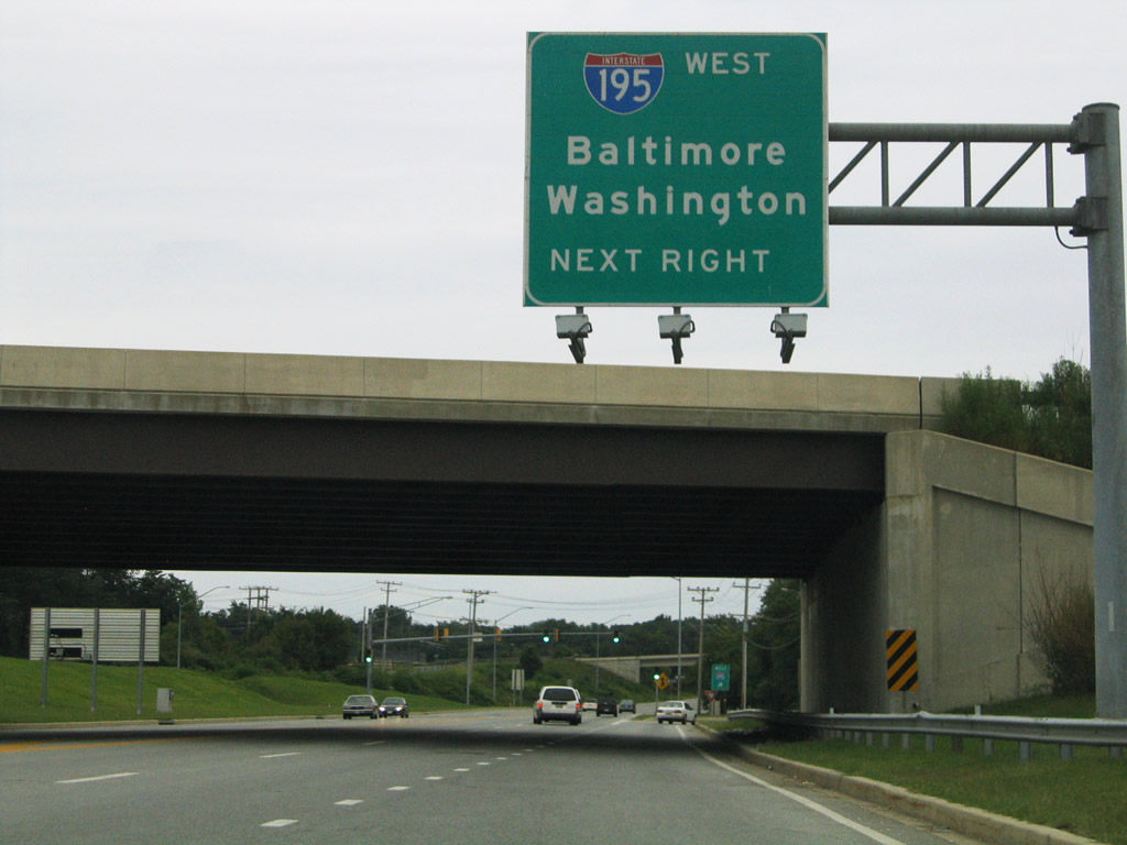 MD 170 north at I-195 - Linthicum