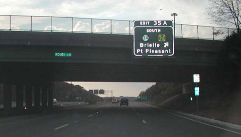 Route 138 west at I-195/Route 38