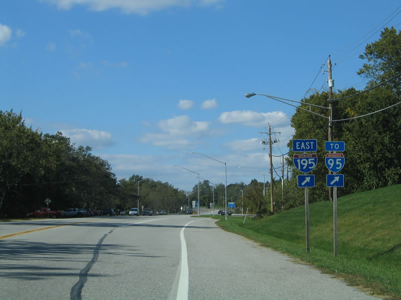 Rolling Rd north at I-195/MD 166 - Catonsville