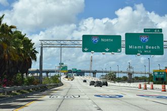 I-95 north at I-195/SR 112 - Miami, FL
