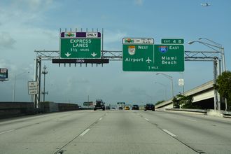 I-95 north at I-195/SR 112 - Miami, FL