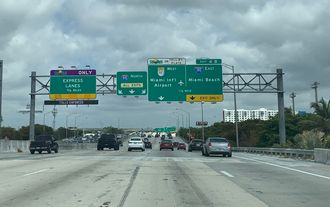 I-95 north at I-195/SR 112 - Miami, FL
