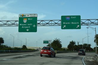 I-95 north at I-195/SR 112 - Miami, FL