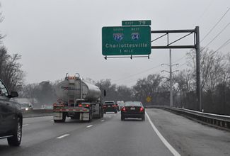 I-95 south at I-64/195 - 2019